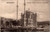 Vintage postcard of Ortakoy Mosque on the Bosphorus in Constantinople Ottoman era