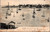 Antique postcard showing Marblehead Head Neck and Harbor Massachusetts with sailboats and coastal homes