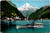 Switzerland Fluelen Lake Lucerne Bristenstock steamer postcard