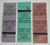El Zippy Taco Night Club Arizona matchbook covers color variations set