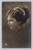 Edwardian woman portrait hand tinted German R and K vintage postcard