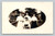 rppc four women edwardian clothing oval vignette real photo postcard