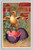 Antique John Winsch Easter postcard chick hatching from egg With Best Easter Wishes