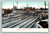 Chicago Grand Crossing railroad yard antique postcard