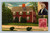 Noah Webster Home West Hartford Connecticut postcard with portrait and stamp
