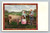 Sharples Separator Company dairy farm advertising postcard with cow and farm family scene
