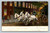 Going to the Fire postcard horse drawn steam fire engine firefighters responding to fire