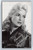 Janet Leigh vintage arcade card black and white glamour portrait facsimile signature