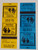 blue and yellow matchbook covers for turtle's restaurant