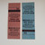 two woodland hills golf course matchbook covers blue and mauve