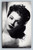 Anne Baxter vintage arcade card black and white actress portrait facsimile signature
