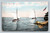 Atlantic City New Jersey sailboats inlet 1909 postcard