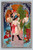 Antique Christmas postcard children decorating tree Santa toys embossed silver holly