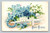 Fond Wishes vintage unused antique postcard