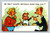 Comic postcard with text OH YEA WHAT'S SPINACH DONE FOR HIM by Tichnor Bros