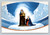 Mural of Ste. Anne de Michilimackinac Church depicting Christ's grandmother and Mary