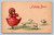 A Happy Easter vintage postcard with festive text