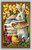 Vintage Easter Greetings antique postcard with no postmark