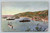 Villefranche Bay with mountain backdrop and military harbour postcard by Raphael Tuck & Sons