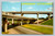 Modern three-level expressway interchange in Oklahoma City postcard