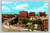 Washington Street Bridge and Skyline Jamestown NY linen postcard