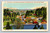 View from City Park showing Canyon Road, Vista Bridge and Mt. Hood in Portland Oregon postcard