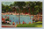 Sanlando Springs Tropical Park Orlando FL Vintage Postcard