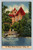 Vintage linen postcard of St. Mary's Mission Seminary in Techny Illinois