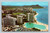 Panoramic view of Waikiki hotels with Diamond Head in the background