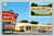 Satellite Motel with heated pool and restaurant postcard Springfield Missouri
