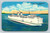 State Auto Ferry Vacationland at Straits of Mackinac, St. Ignace, Michigan postcard