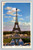 Vintage postcard of Eiffel Tower in Paris, France by Trans World Airline