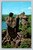 Strange grouping of rocks above blue waters at Devil's Lake State Park