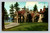 Sunnyside home of Washington Irving on Hudson Route 9 New York postcard