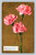 Antique postcard featuring a poem about flowers and love