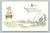 Birthday greeting card with floral theme by THE FAIRMAN CO.