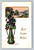 Vintage Easter wishes postcard by Julius Bien & Co. N.Y. with U.S. postage and MERFIET postmark