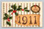 Happy New Year greeting postcard from Germany with Summitvillelowe postmark