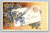 Two kisses postage message postcard from United States