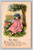 Letter correspondence postcard from Frankfort with personal message and 1915 postmark