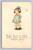 Vintage postcard from Franklin Cent California with undivided back