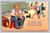 Comic postcard with humorous vacation message by Genuine Curteich-Chicago