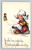 Undivided back postcard with domestic one cent stamp