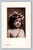 Antique RPPC Springtime postcard featuring child portrait with floral crown