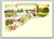 Multi-view Malmö Sweden postcard featuring Hotel Kramer, harbor scene, Gustav Adolfs Torg and Kungsparken.