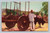 Typical oxcart in Mexico City Mexico postcard by PUBLICACIONES FISCHGRUND