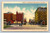 Detroit Street looking south from Third Avenue in Flint Michigan vintage postcard