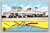 Sam's Sea Foods restaurant and fish market on Pacific Coast Highway in Surfside, California postcard