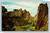 Smith Rocks and Crooked River scenic view in Central Oregon postcard
