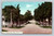 Main Street looking west in Parish, New York vintage postcard